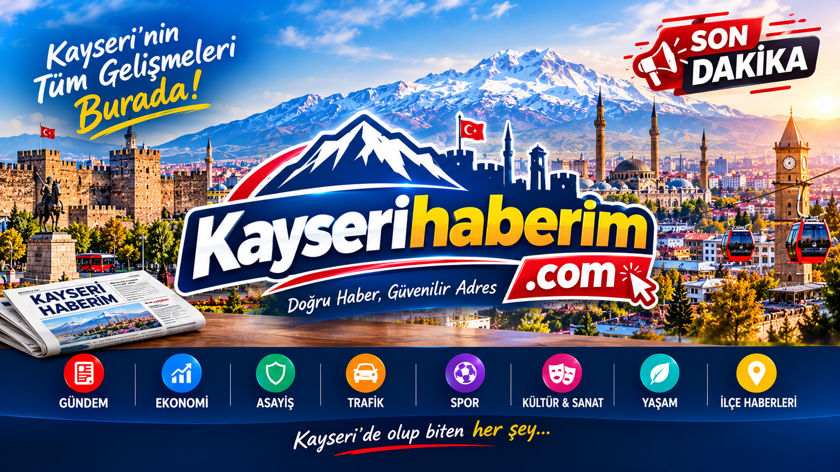Kayseri Haber – Kayseri Son Dakika ve Güncel Gündem
